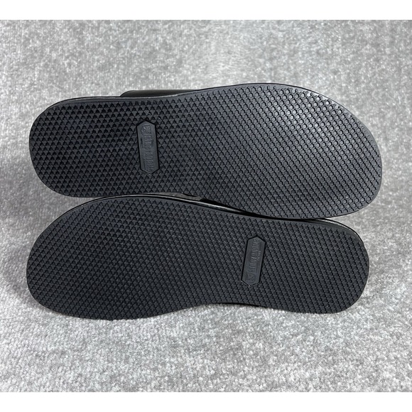 Stacy Adams Seaside Slip On Slide Sandals Mens Size 12 Black Shoes NIB 25005 - Picture 9 of 11